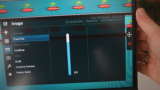 Menu padrão de monitores da Asus Menu padrão de monitores da Asus